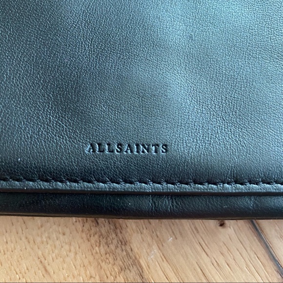 AllSaints Black Zep Box Bag NWOT - Picture 14 of 16